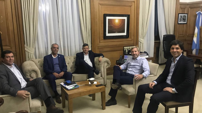 Peppo se reunió con Frigerio