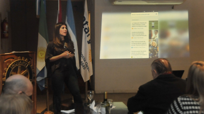 NORTE mostró su liderazgo digital en una charla del Rotary
