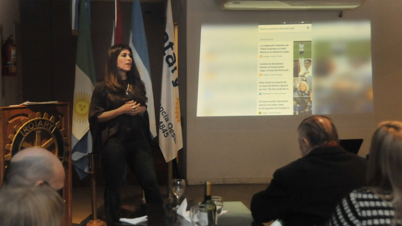 NORTE mostró su liderazgo digital en una charla del Rotary