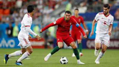 La sólida defensa iraní desafía a Ronaldo en racha