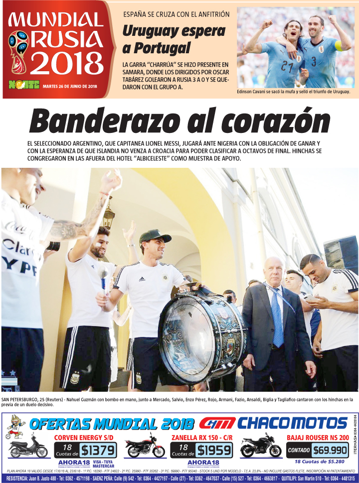 Banderazo al corazón