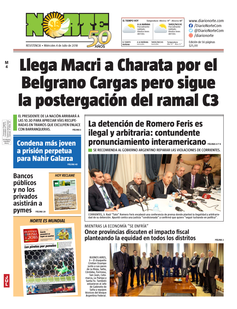 Edición del 04.07.18