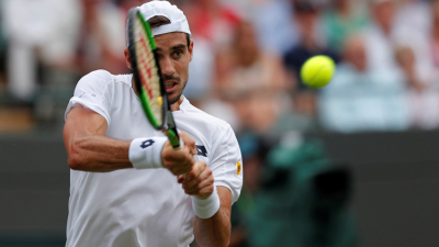 Batacazo de Pella en Wimbledon
