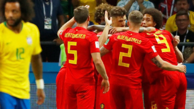 Batacazo de Bélgica que derrotó a Brasil y es semifinalista