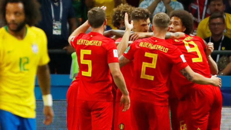 Batacazo de Bélgica que derrotó a Brasil y es semifinalista