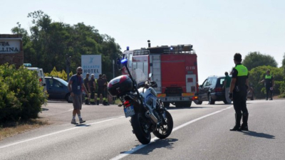 Así fue el accidente que sufrió George Clooney con su moto