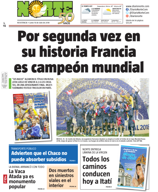 Edición del 16.07.18