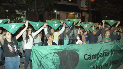 Vigilia en la Casa por la Memoria por el derecho a decidir