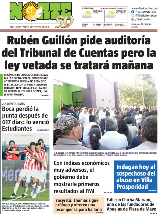 Edición del 21.08.18