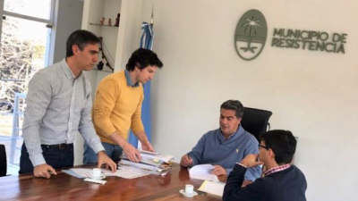 El municipio adjudicó nueva obra de pavimento para el barrio Llaponagat