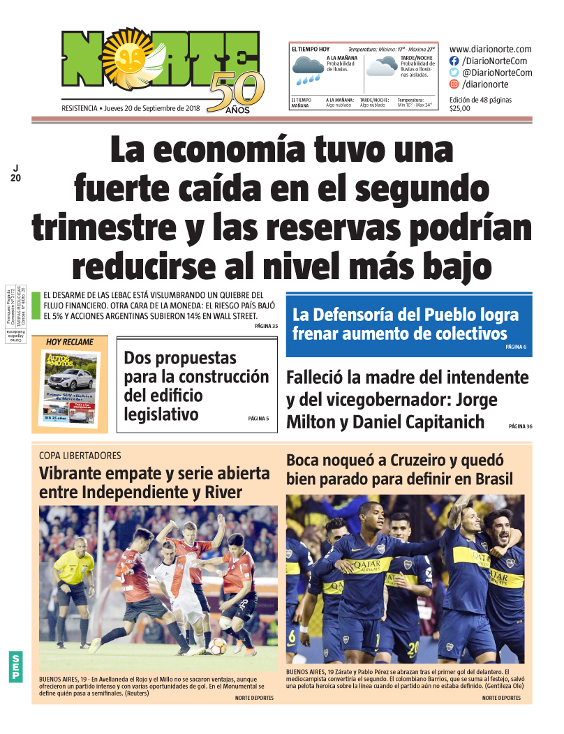 Edición del 20.09.18