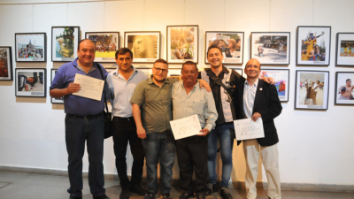 Muestra de fotoperiodismo y homenaje a fotógrafos en el Museo de Medios