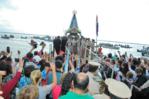<p>Festividad de la virgen de Itatí en Itatí Corrientes. <strong>Foto: Jorge Flores.</strong></p>
