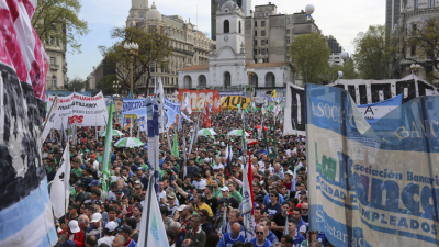 La CGT arranca hoy el cuarto paro general contra la política económica