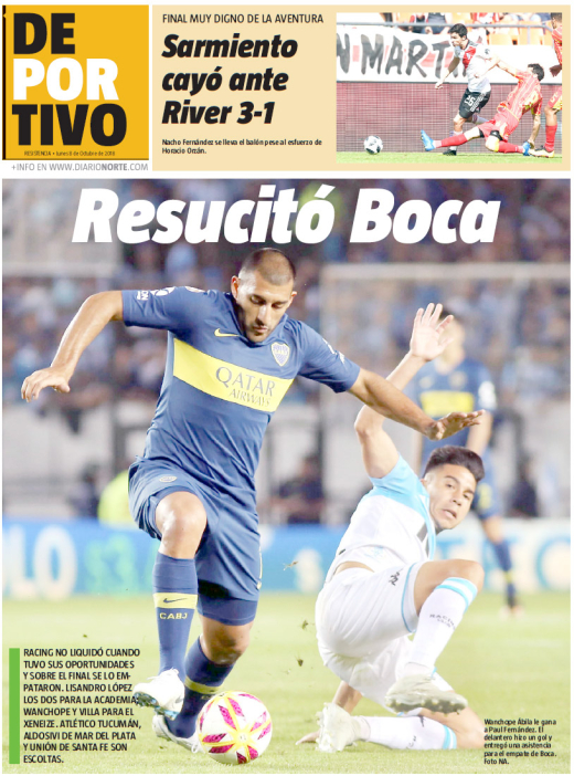 Resucitó Boca