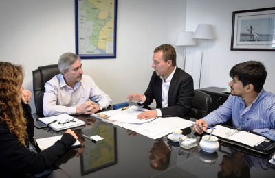 Echezarreta y representantes de GasNEA definieron la primera etapa de inversiones 