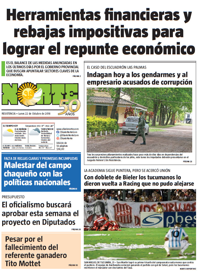 Edición del 22.10.18