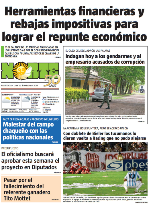 Edición del 22.10.18