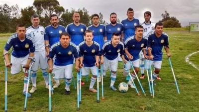 Fútbol para amputados: el seleccionado sin pasajes para viajar al Mundial de México