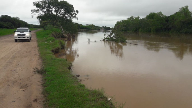Isla del Cerrito, Colonia Benítez y Margarita Belén, las tres localidades con mayor registro de lluvias