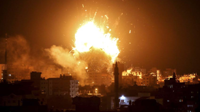 Israel destruye la sede del principal canal de televisión de Gaza tras ataques de Hamás