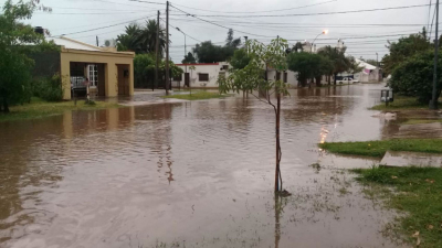 Más de 120 milímetros generan complicaciones en Charata y todo el sudoeste