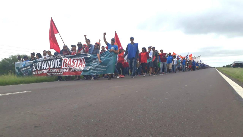 La gran marcha multisectorial llega esta tarde a Resistencia
