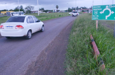 Alto riesgo para el tránsito por el abandono de la ruta 11 en Resistencia
