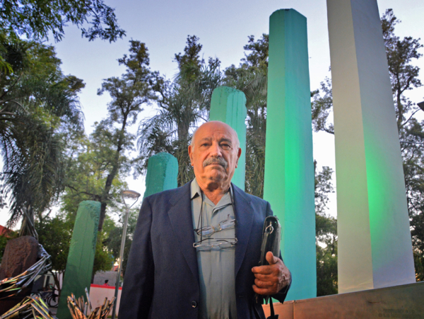 Homenaje de la Comunidad Judía de Resistencia en un aniversario más del fatídico Holocausto. Foto: Marcelo "Sapo" Cáceres