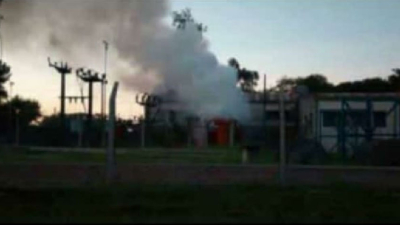 Margarita Belén: incendio en estación transformadora dejó sin luz a tres localidades