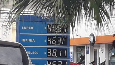 Los combustibles le ganaron holgadamente a la inflación