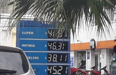 Los combustibles le ganaron holgadamente a la inflación