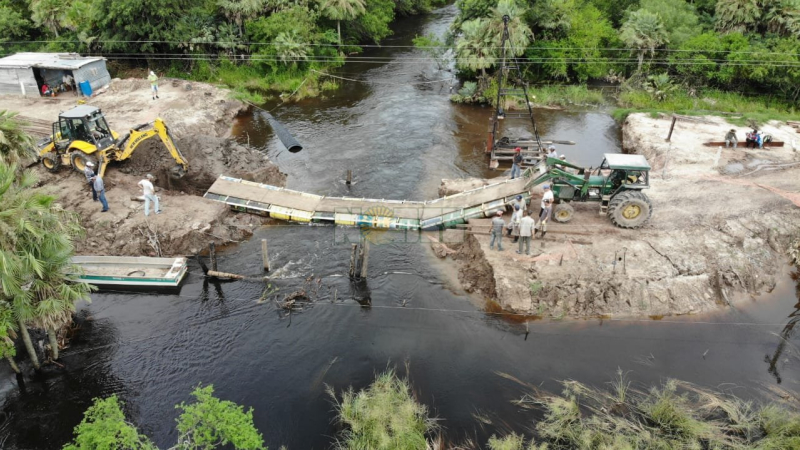 Vialidad Provincial restableció el tránsito a Colonia Tacuarí