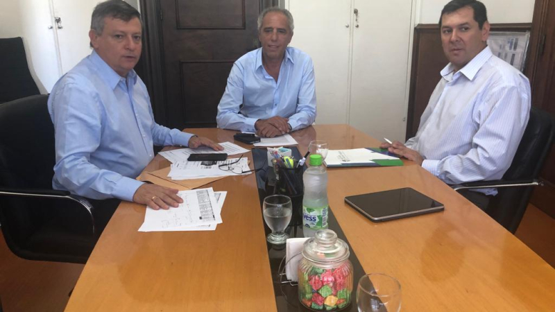 Peppo planteó ante nación la necesidad de avanzar con obras estructurales y dar respuesta a la emergencia hídrica