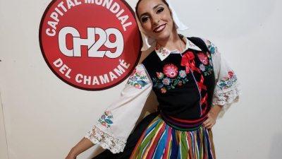 Artista chaqueña brilló en el Ballet Oficial de la Fiesta Nacional del Chamamé