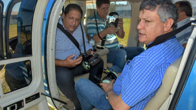 El gobernador ordenó trabajos preventivos para evitar daños por la crecida del Bermejo