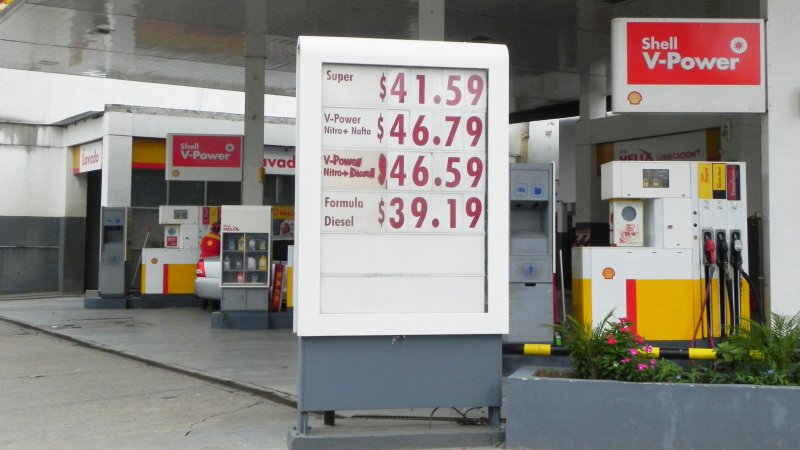 Aumentó el combustible para darle la bienvenida a febrero