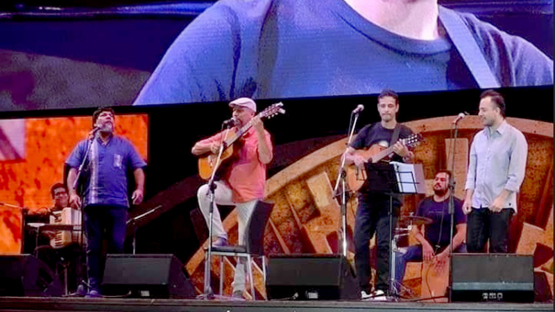 Zitto Segovia volvió a tener su luna, en un sentido homenaje