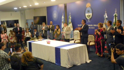 Peppo tomó juramento a los 15 nuevos funcionarios del Gabinete provincial