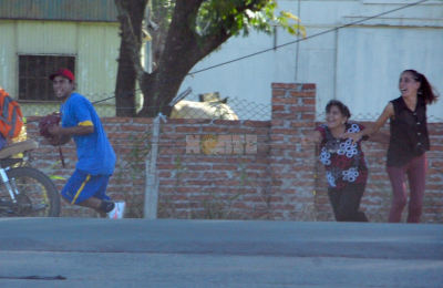 Motochorro en acción captado por la lente