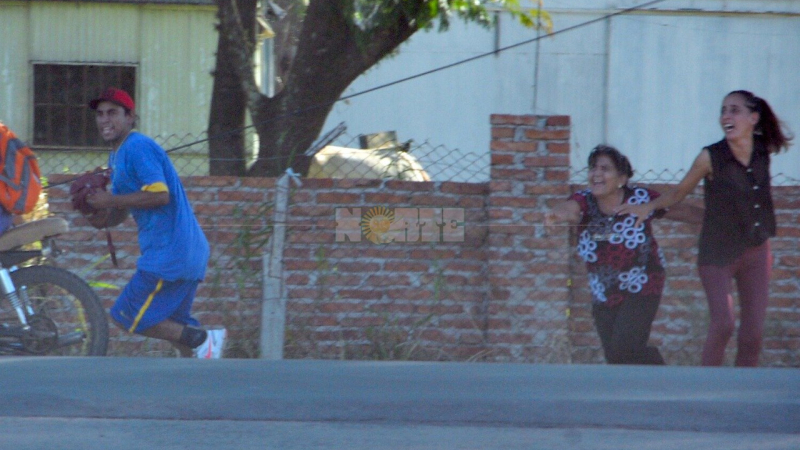 Motochorro en acción captado por la lente