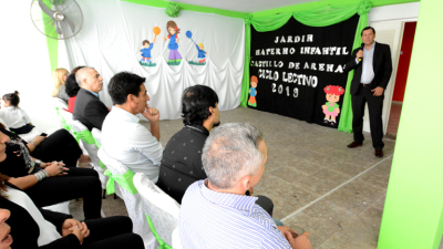 Acompañamiento del Gobierno en la apertura del ciclo lectivo del jardín de UPCP