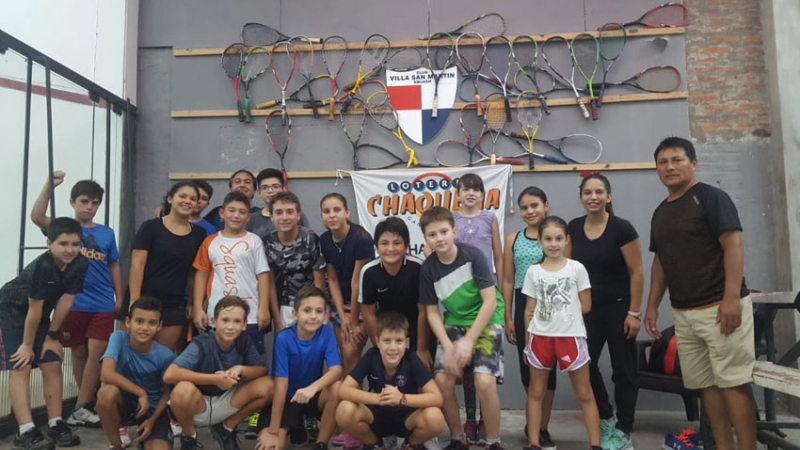 El squash convoca en Villa San Martín