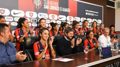San Lorenzo de Almagro, el primer equipo femenino profesional de Argentina