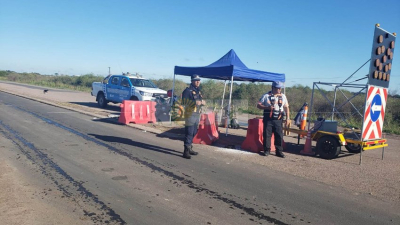 Ruta 89: continúa restringido el tránsito pesado y se aplican importantes multas