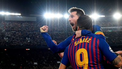 Un Messi descomunal acerca al Barcelona a la final de la Champions