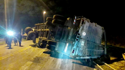 Un choque múltiple ocasionó serias demoras sobre el puente General Belgrano