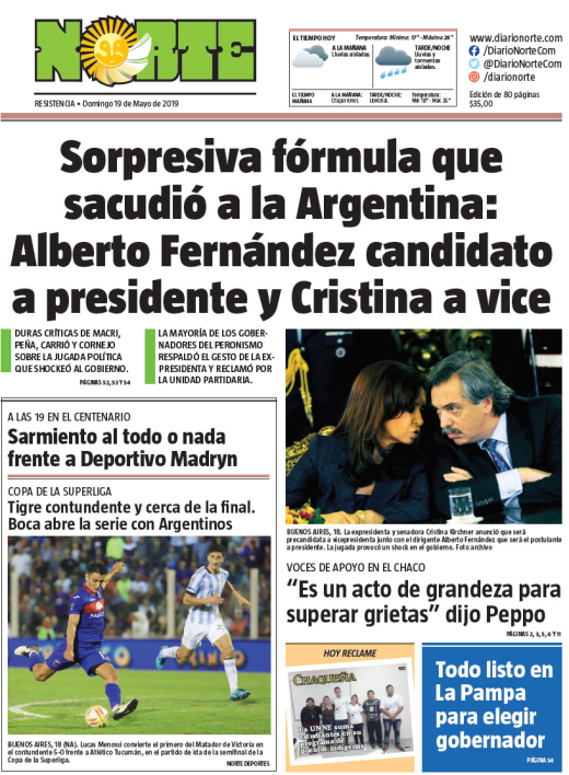 Edicion del 19-05-2019