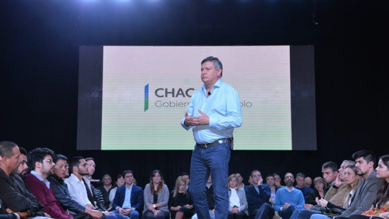 Peppo lanzó Chaco Avanza y dio un balance de su gestión