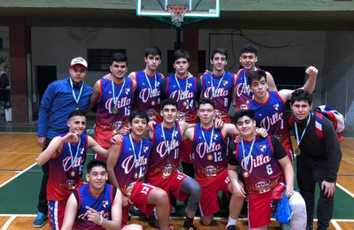 El U19 de Villa campeón del torneo sudamericano de básquet en Córdoba